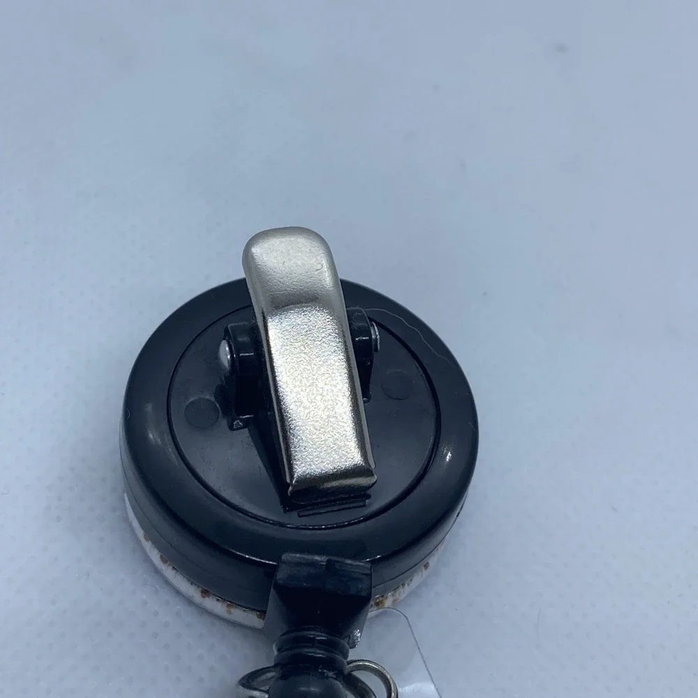 Retractable Badge Holder With Clip‎ Hip Hip Hooray Blue Radiology X-Ray